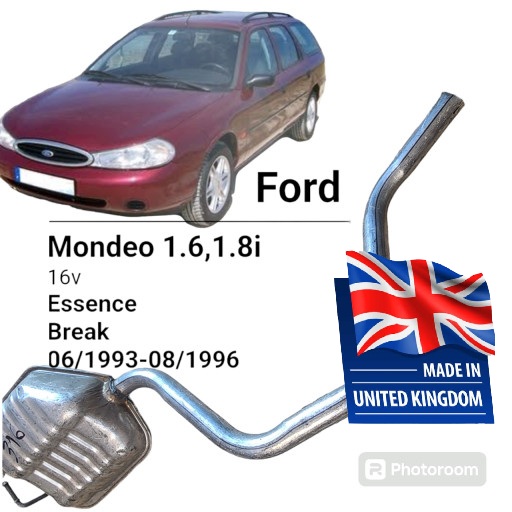 ¹Silencieux Arrière Ford Mondeo 1.6.1.8 Break 250105 Ww316 Uk القدرة الاخيرة  