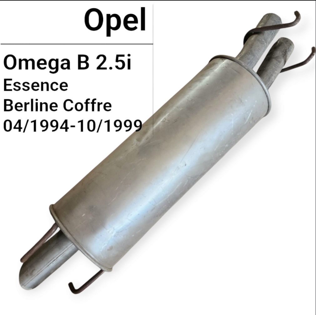 ¹Silencieux Arrière Opel Omega B 2.5 Klarus  القدرة الاخيرة 