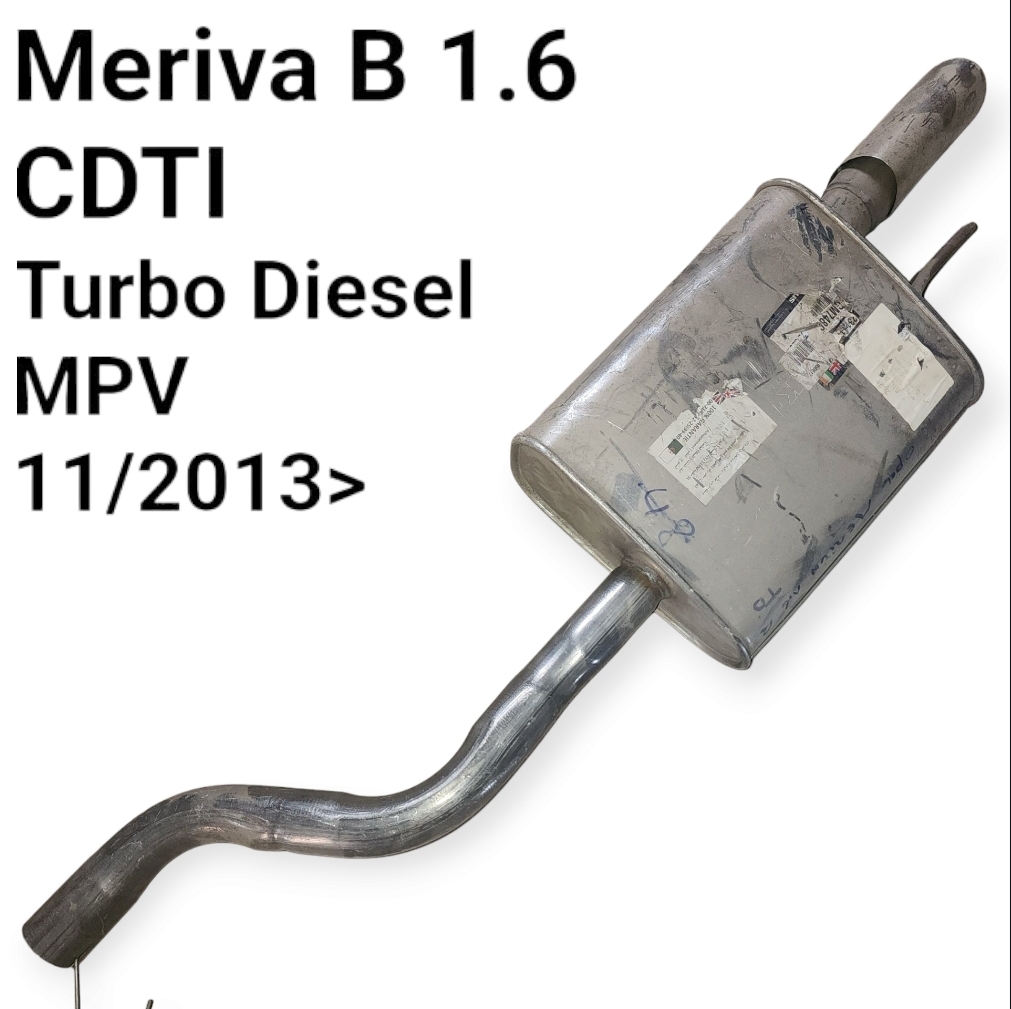 ¹Silencieux Arrière Opel Mervia B Klarus  القدرة الاخيرة 