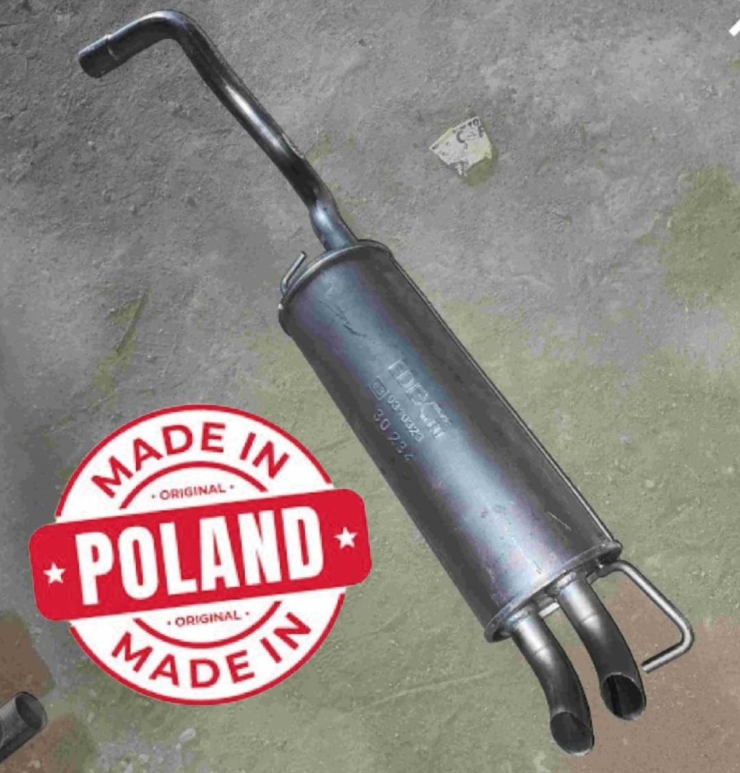 ¹Silencieux Arrière Golf4 Edex 2S A30234 # 236القدرة الاخيرة  