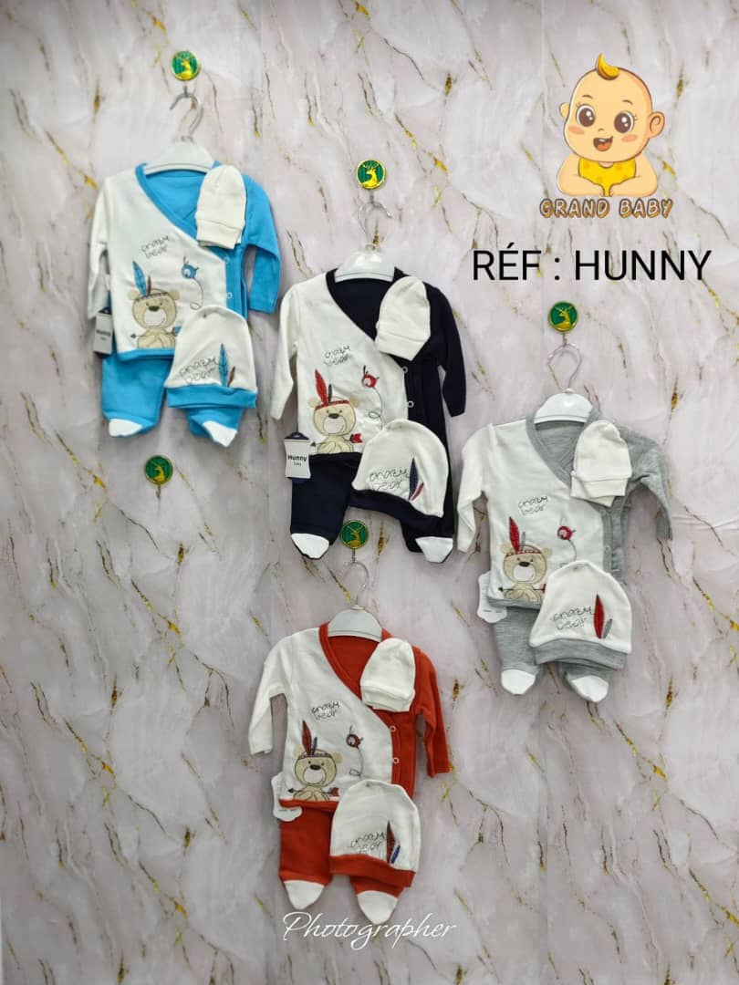Green coton hunny kids