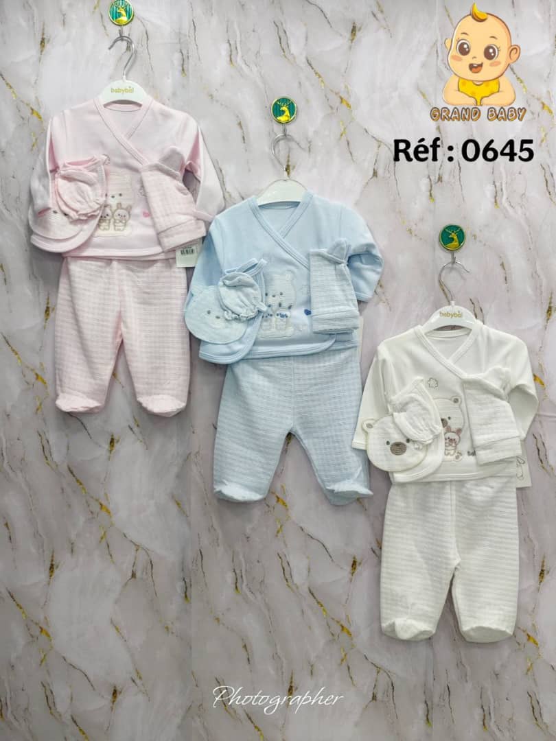 Ensembel coton baby bal 