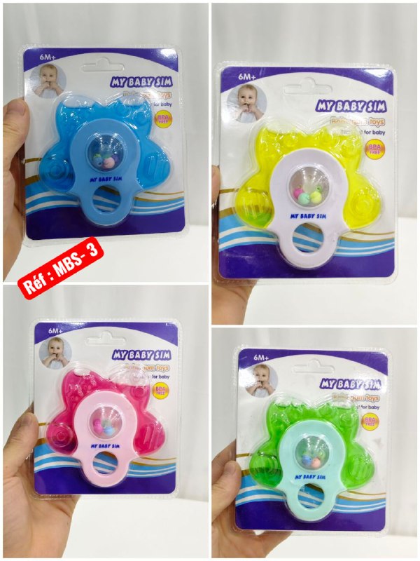 ADHADA SILICONE MLULTI-TEXTURE BABY SIM 