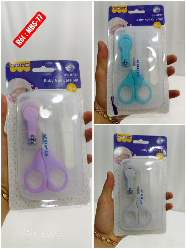 ENS MANICUR 3P PVC MY BABY SIM