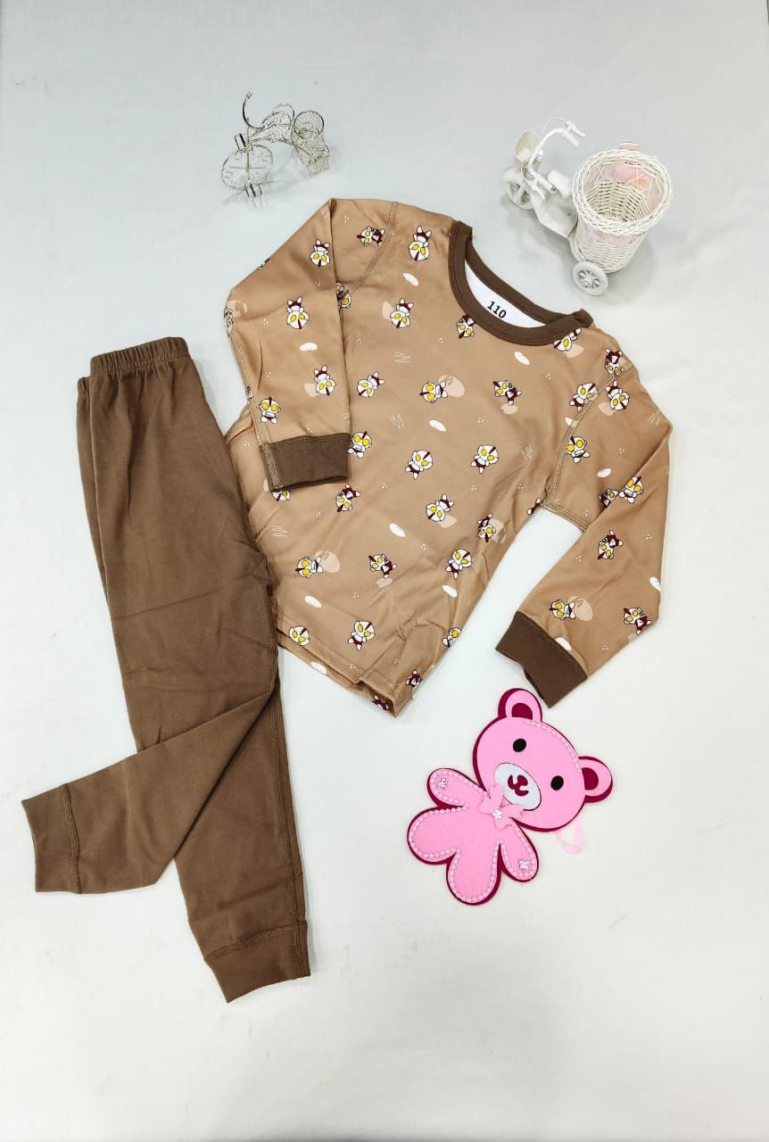 PIJAMA RAZI CHINA MARRON CLEAR 