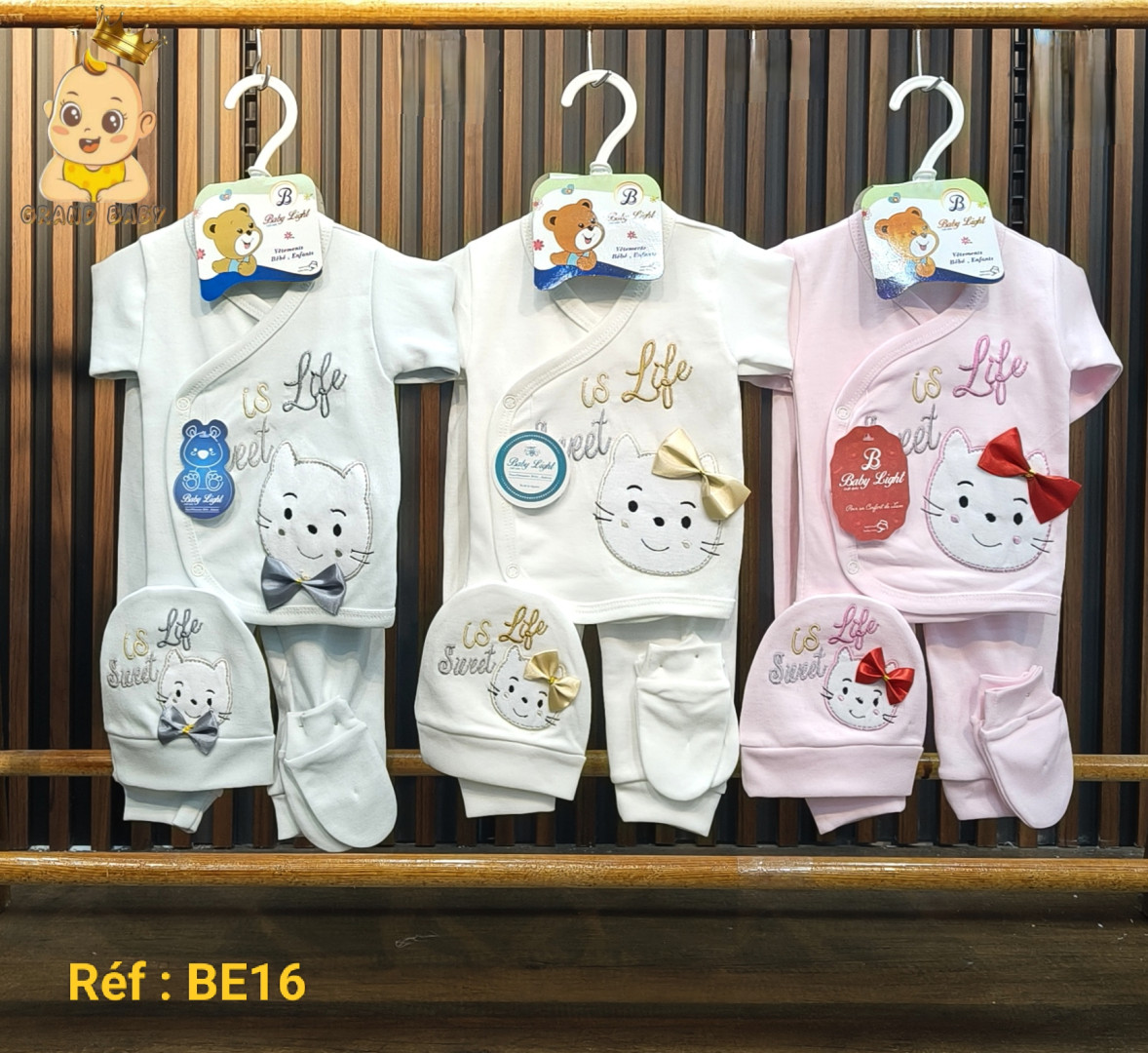 ENS BB 4PS BABY LIGTH PAPILLON