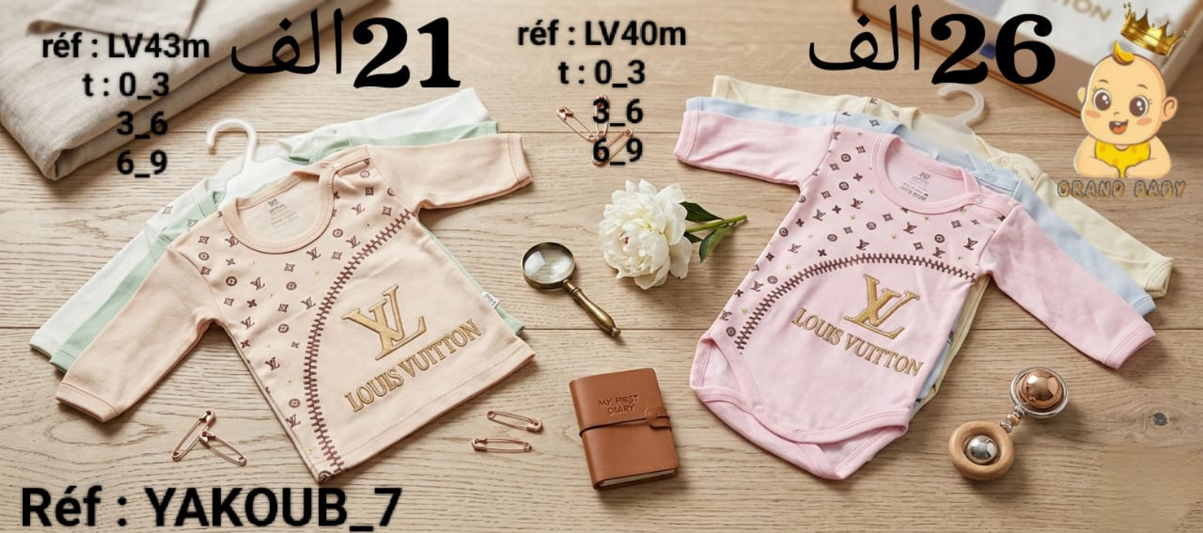 COULCTION GRAND BABY LV 0-3/3-6/6-9
