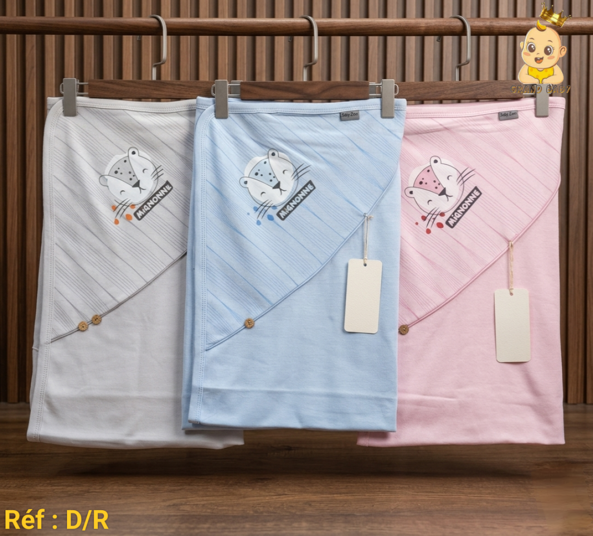 DRAP BEBE RAYEE D/2