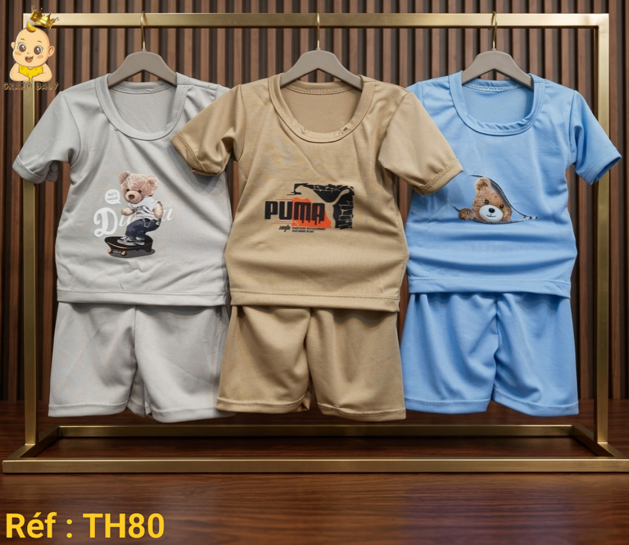 TRICT CHORTE BEBE 2PCS KAT