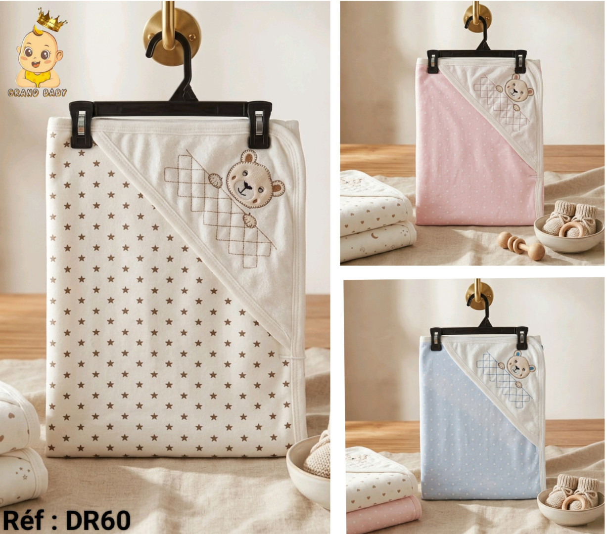 DRAP BEBE CAP STAR Z
