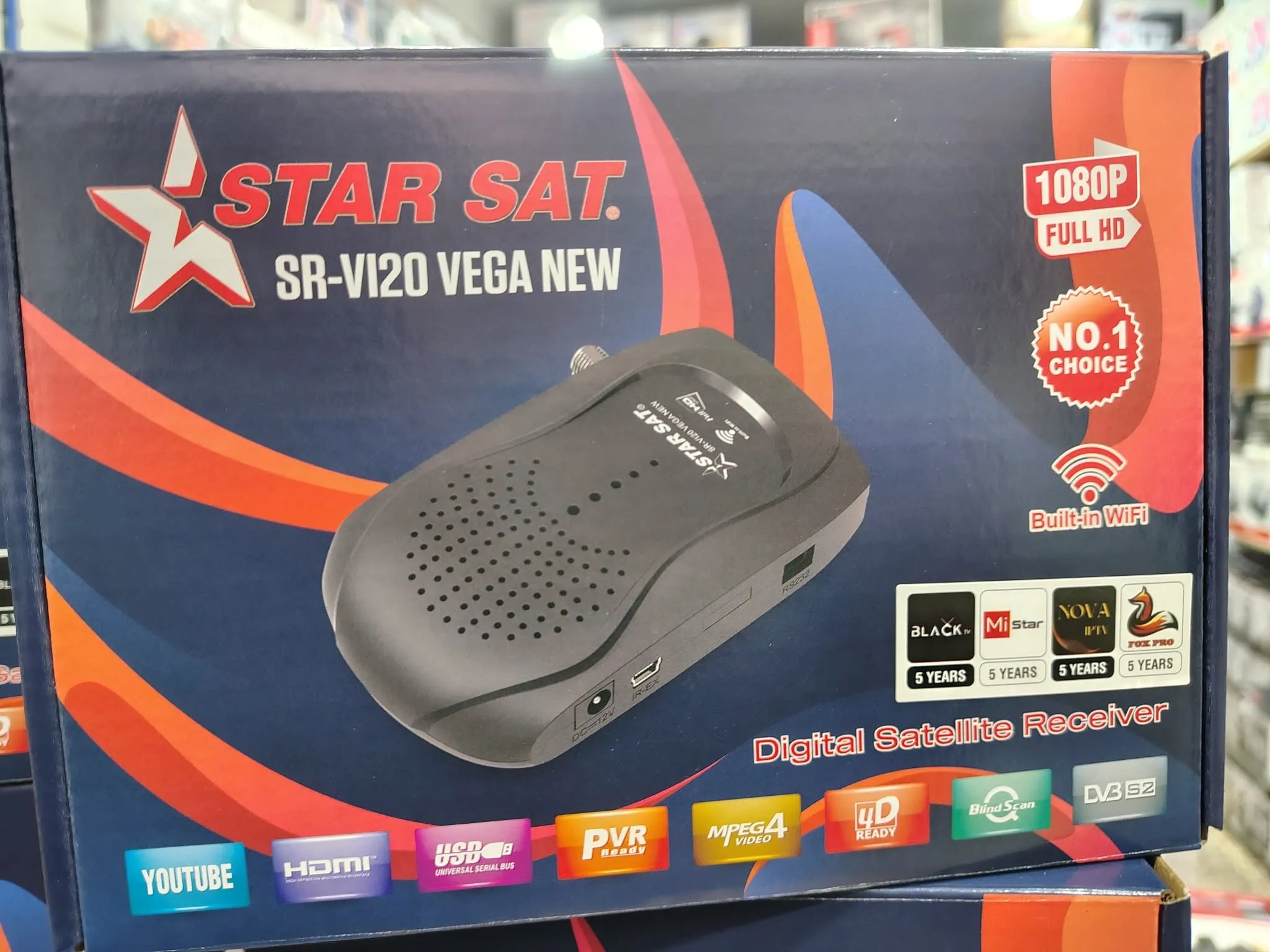 STAR SAT SR-VI120 VEGA NEW