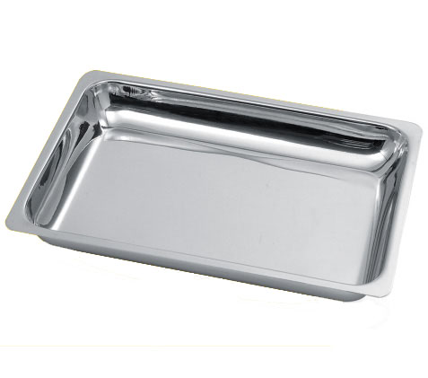 plateaux inox 260X180X30 mm STAR CARE