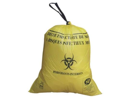 Sacs pour déchets médicaux DASRI 10 L 
