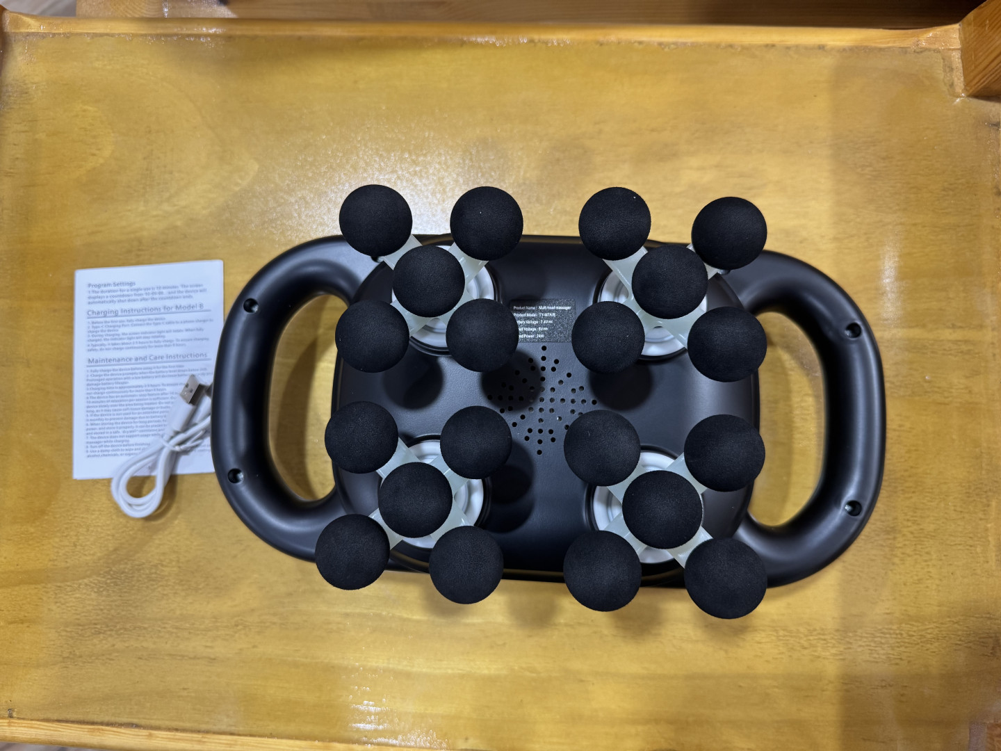 	 multi  head massager