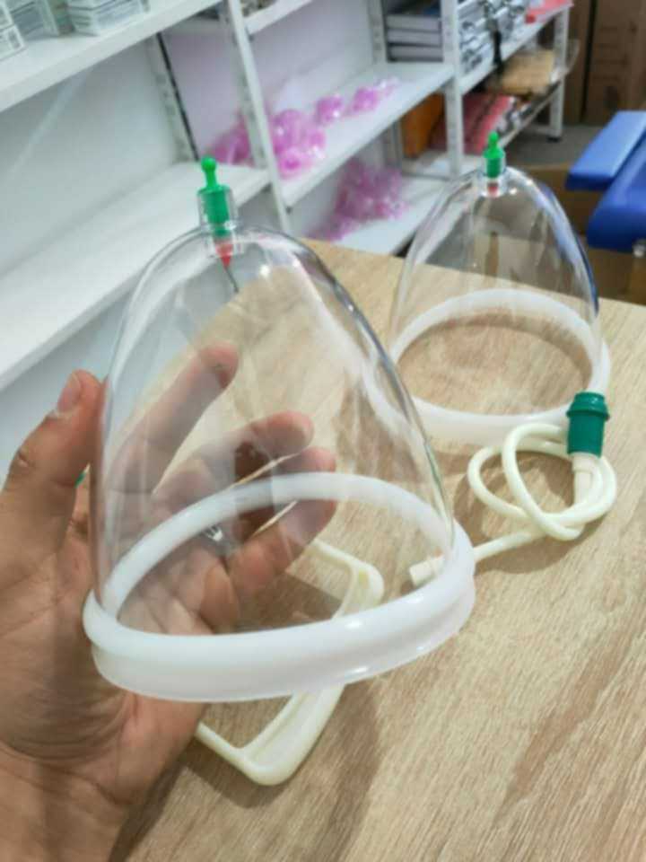 كؤوس كبيرة للحجامة الجافة