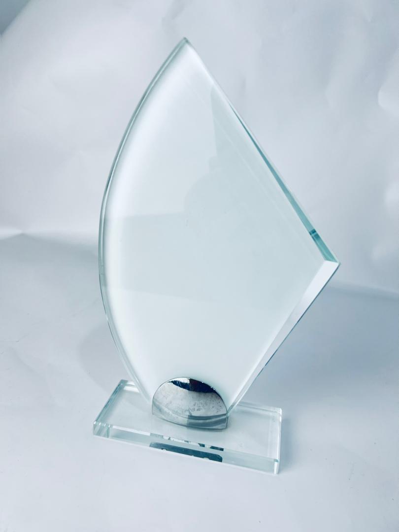 Trophée en cristal  