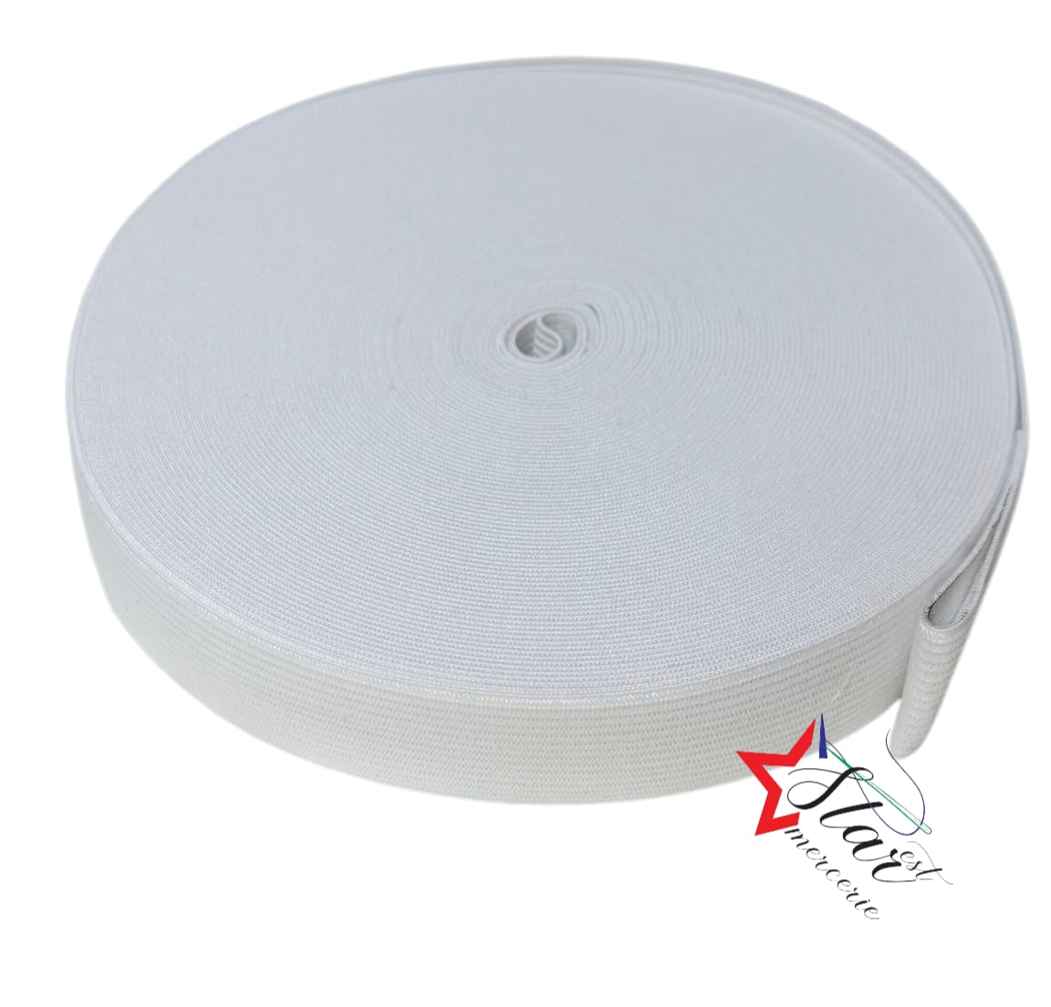 ELASTEQUE ROULEAUX 3 BLANC