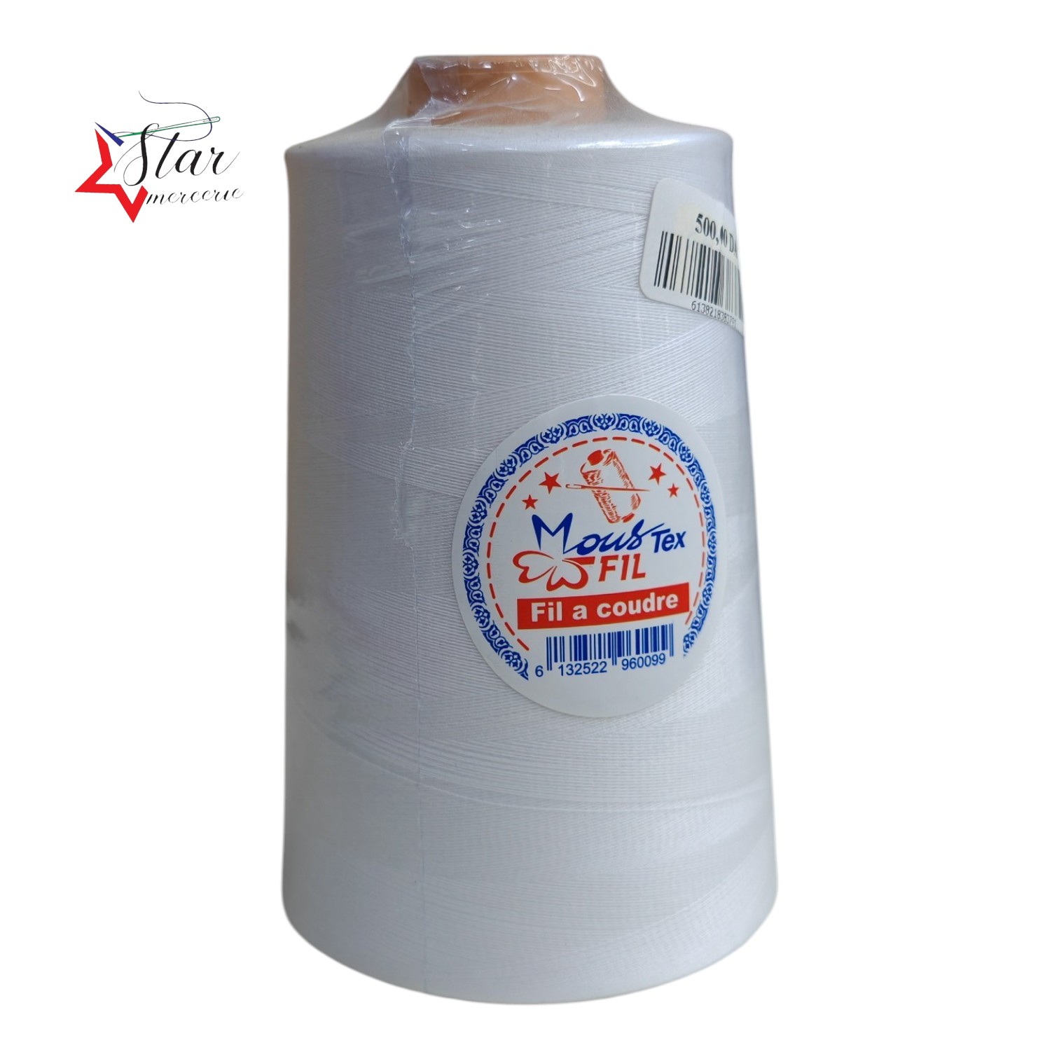 FIL A COUDER 40 ENV 400G BLANC