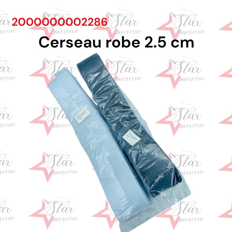 CERSEAU ROBE 2.5CM