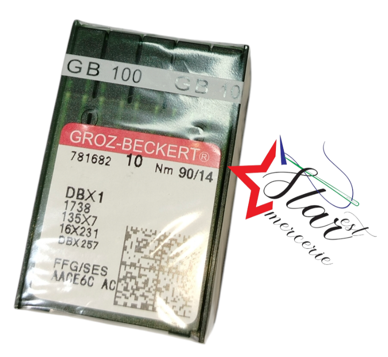 AIGUILLE GROZ BECKER DB*1 MN14/90