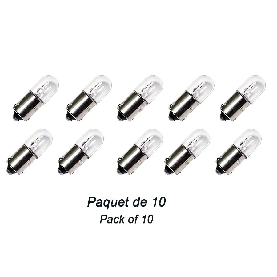 Miniature Bayonet Bulb - 6.3 V - 2 W - 0.25 A - BA9S