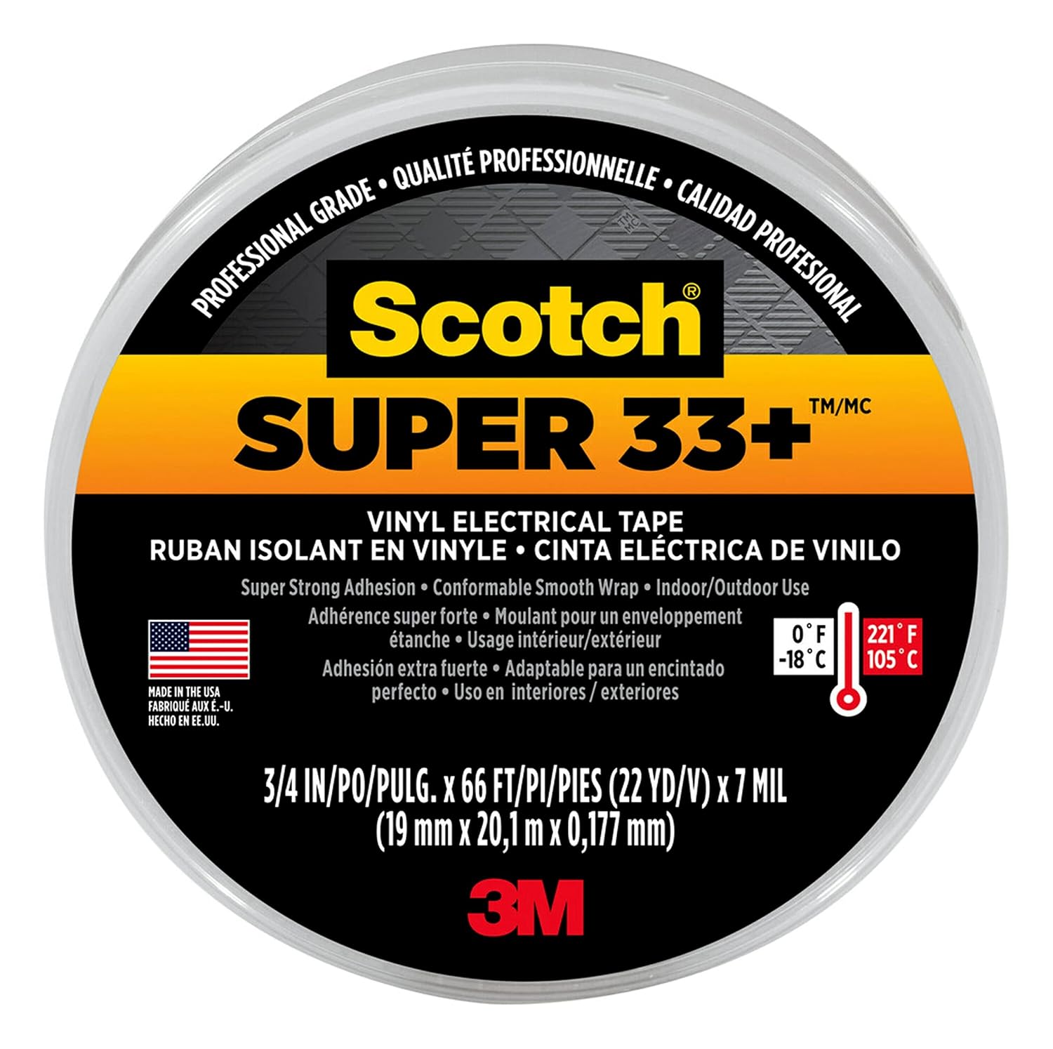 3M Scotch 33+ Vinyl Electric Tape