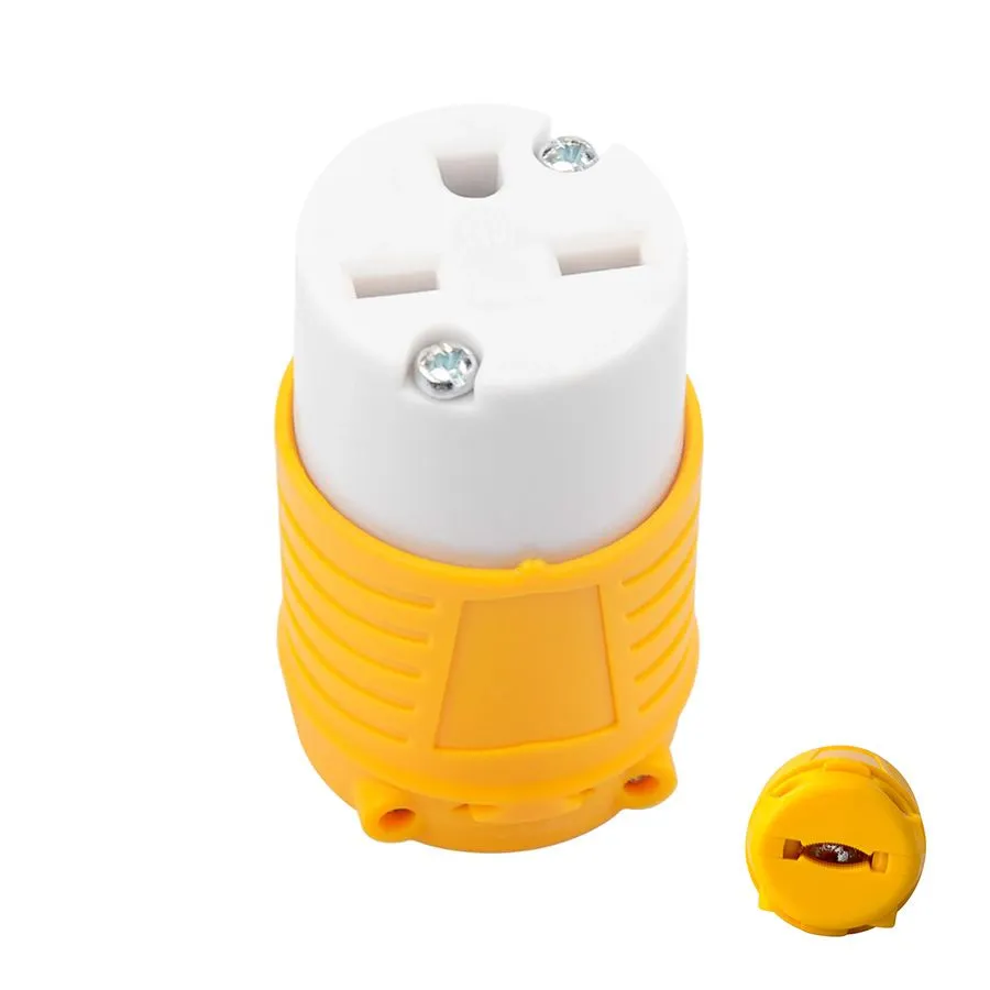 Female NEMA 6-15R Receptacle - 250 V - 15 A