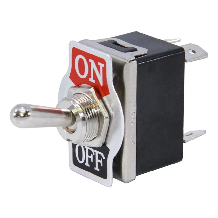 2-Position Toggle Switch - ON/OFF - D.P.S.T - 125V - 10A - 4 Pins