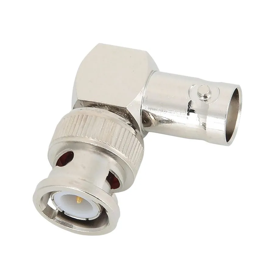 Right Angle BNC Male to Female Connector