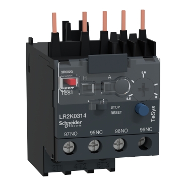 5.5 - 8A TeSys K - Differential Thermal Overload Relays - Class 10 A