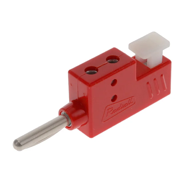 Banana Plus, Stackable, 30A, Clamp, RED # R941461000