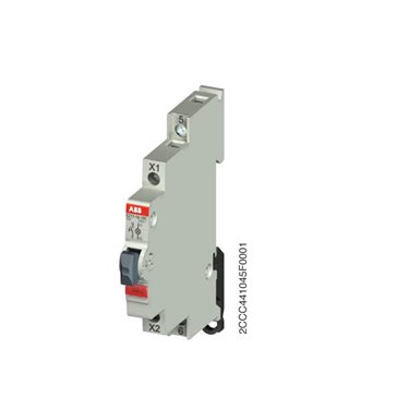 ABB - E217-16-10 C Illuminated Push Button red 16A 1NO 250VAC LED 115 … 250VAC