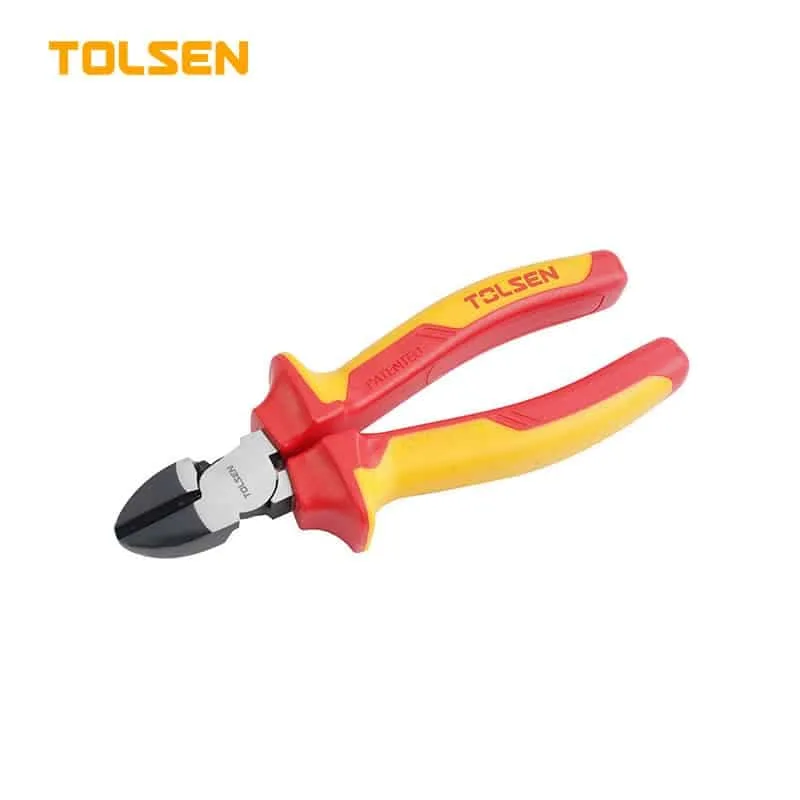 Tolsen - 6″ Insulated Diagonal Cutting Pliers ( Premium ) 