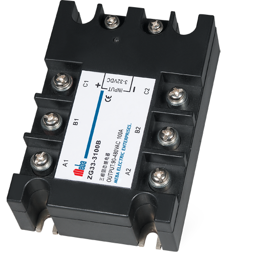 Q&W - 3 Phase AC Solid State Relay ZG33-3100B