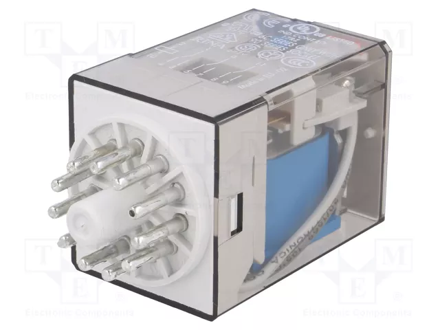 Finder - Electromagnetic Relay; 3PDT; Ucoil: 110VDC; Icontacts max: 10A