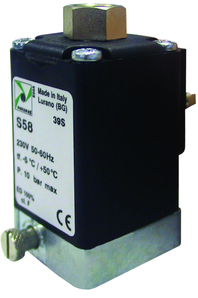 Pneumax - 3/2-Way Pilot Valve, NC, 48V / 50 Hz, 10BAR G1/4