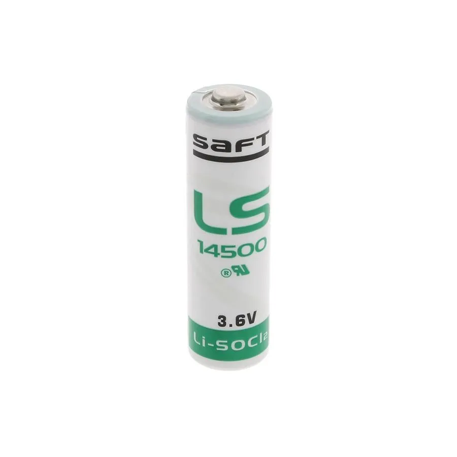 Saft - AA/LS14500 Lithium Battery - 3.6 V - 2600 mAh