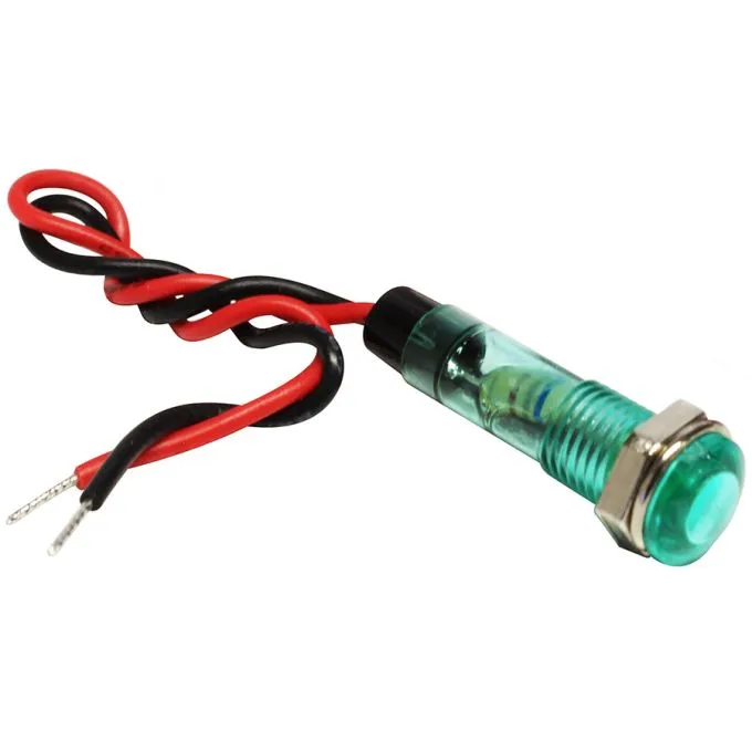 Indicator Light - 12V - Green