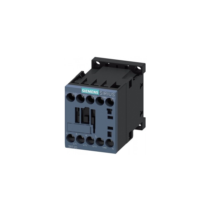 Siemens - Power Contactor, AC-3e/AC-3, 9 A, 4 kW / 400 V, 3-Pole, 230 V AC, 50/60 Hz, Auxiliary Contacts: 1 NO, Screw Terminal, size: S00