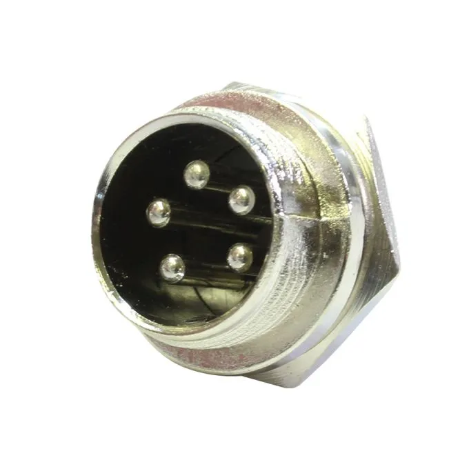 C.B. Mic Socket 5 Pins Male