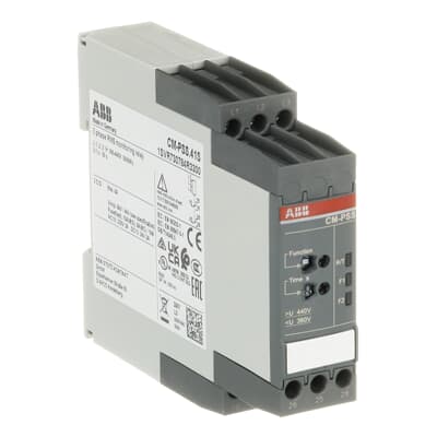 ABB - CM-PSS.41S Three-phase monitoring relay 2c/o, 0,0.1-30s, L1-L2-L3=3x400VAC
