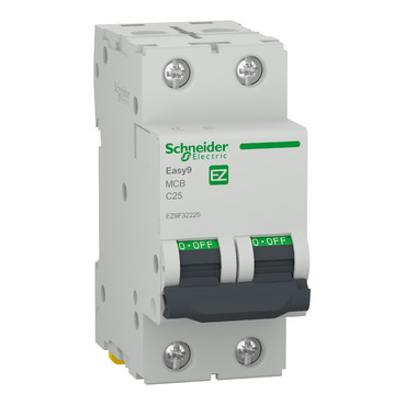 Schneider - Easy9 Circuit Breaker 2P 4500 AC 25A