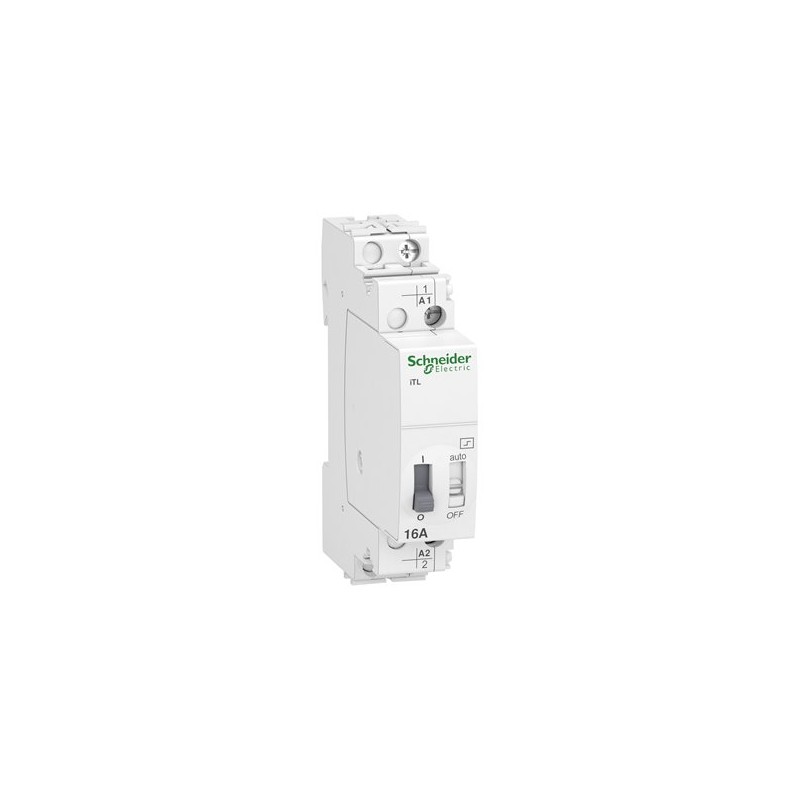 Schneider - Impulse Relay iTL - 1P - 1NO - 16A - coil 110 VDC - 230...240 VAC 50/60Hz