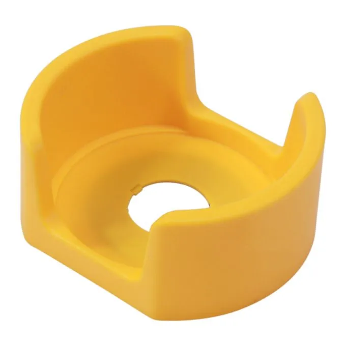 NHD - Push Button Switch Finger Guard - 80 x 67.5 x 34mm - Yellow # EMO-01Y