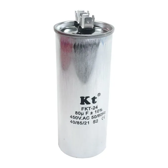 ADD - FKT-24 80 uF 450 V AC Motor Capacitor # FKT-24-80µF-450VAC