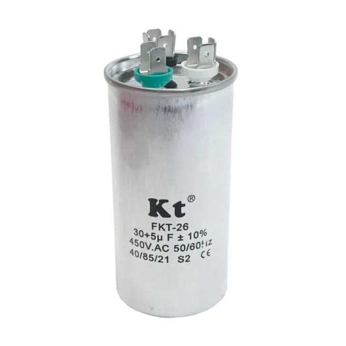 ADD - FKT-26 30+5 uF 450 V AC Motor Capacitor # FKT-26-30+5uF-450VAC